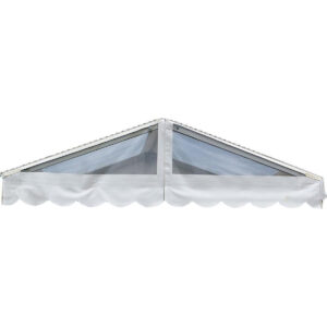 Gavltrekant panorama 3 meter, Verseidag PVC-