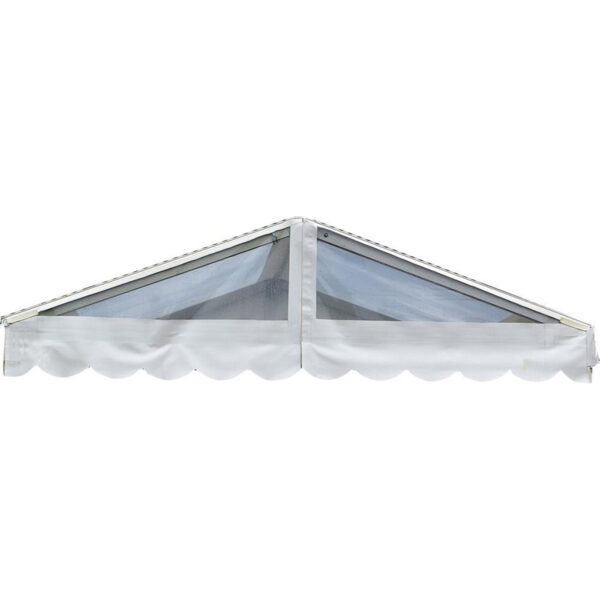 Gavltrekant panorama 3 meter, Verseidag PVC-