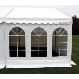 Side 2,2m hvid - lyn/vind, Verseidag PVC-