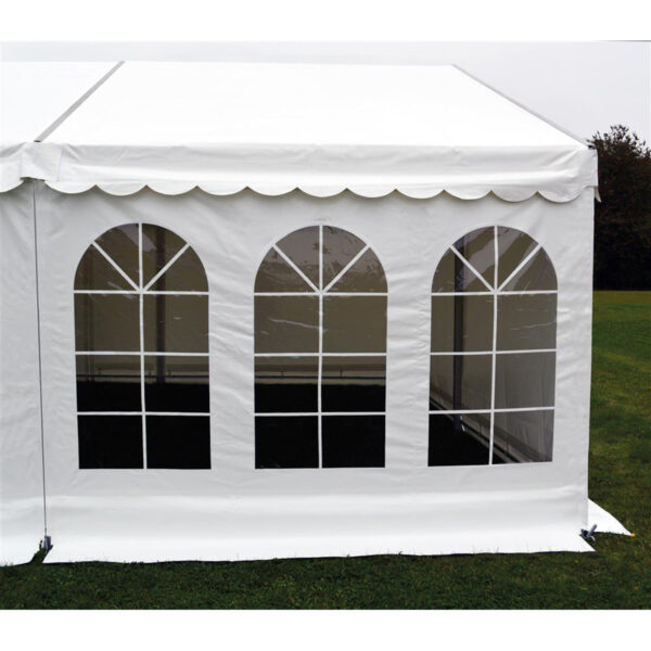 Side 2,2m hvid - lyn/vind, Verseidag PVC-