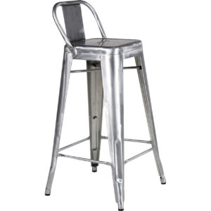 TOLIX H 75 barstol m ryg med sædehøjde 75cm-