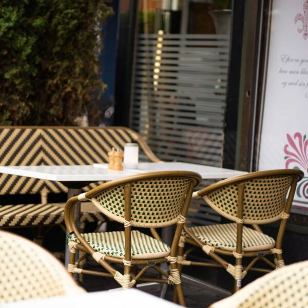 Paris - Caféstol m. armlæn - Flet-
