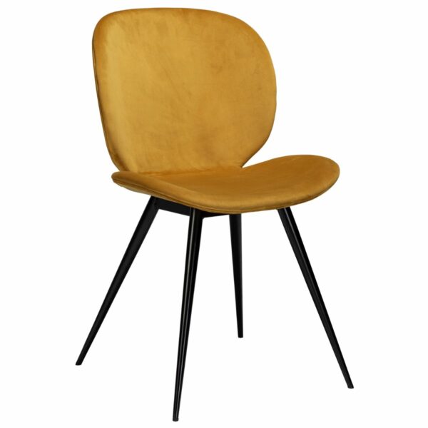 Cloud stol-CLOUD STOL  - BRONZE VELOUR, SORTE BEN