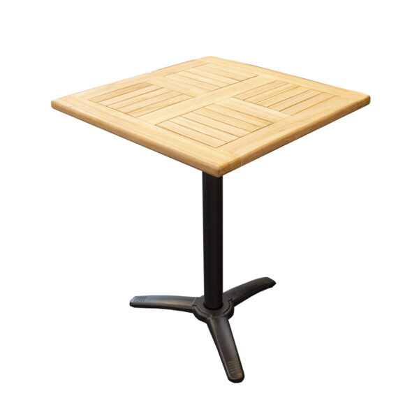 TEAK bordplade firkantet-