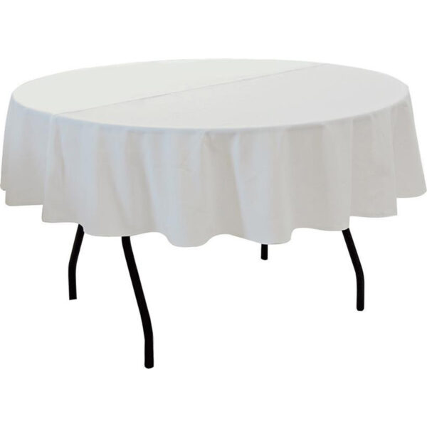 Dug til EVENT bord Ø180 cm-Dug for EVENT bord Ø180 cm - HVID