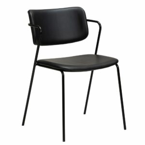 Zed stol-ZED CHAIR - VINTAGE BLACK KUNSTLÆDER