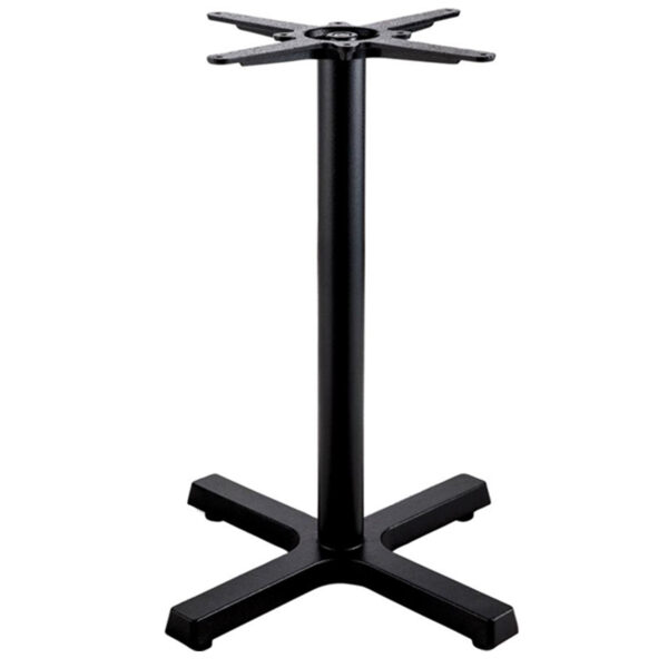 Pisa 4 understel sort m. FLAT justerbar fødder-
