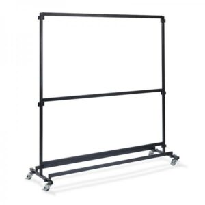 Garderobe stativ med hjul-GARDEROBE STATIV MED HJUL - STOR