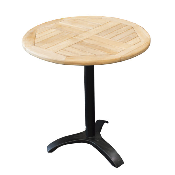 TEAK bordplade Rund-