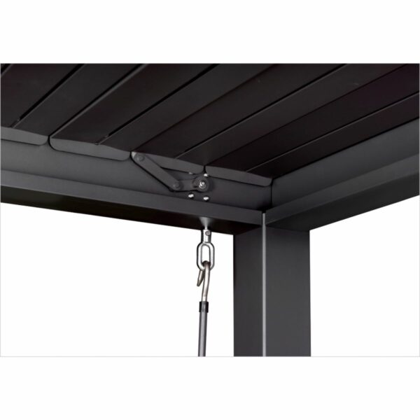 Mirador Pergola 3x6m, antracitgrå-
