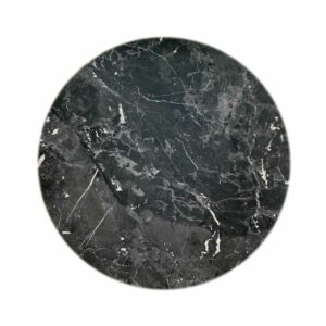 WERZALIT - Marmor Marquina bordplade rund-Werzalit Marmor Marquina bordplade rund Ø60 cm