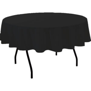 Dug til EVENT bord Ø180 cm-Dug for EVENT bord Ø180 cm - SORT