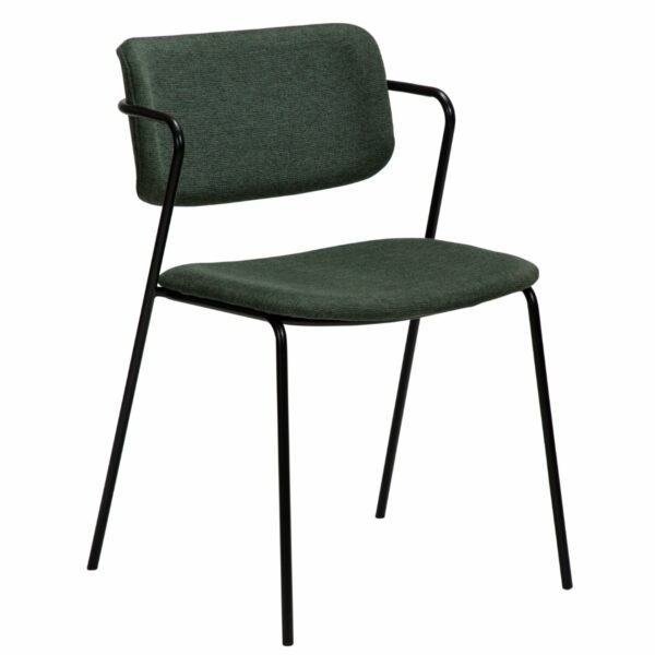 Zed stol-ZED CHAIR - SAGE GREEN FABRIC