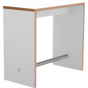 U-bord  80x120x110 cm-U-bord  80x120x110 cm - HVID