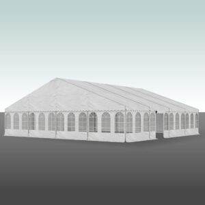 Partytelt Komplet 12 x 12 mtr. HVID-