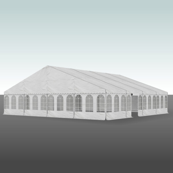 Partytelt Komplet 12 x 12 mtr. HVID-