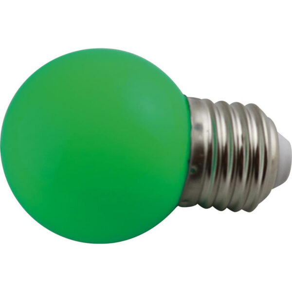 LED 1W Kronepære-LED 1W Kronepære  - GRØN