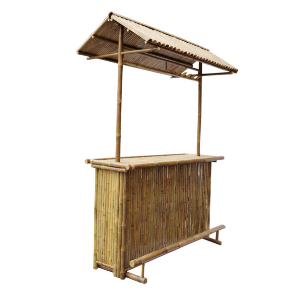 Bambusbar med bambustag-
