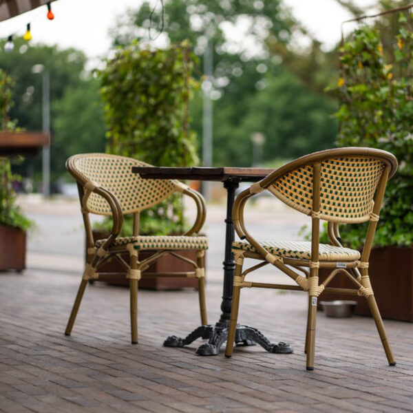 Paris - Caféstol m. armlæn - Flet-