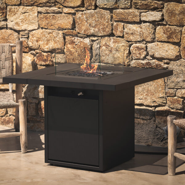 Planika Square Table Fireplace-