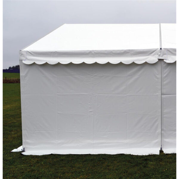 Side 2,2m  - lyn, Hvid Verseidag PVC-