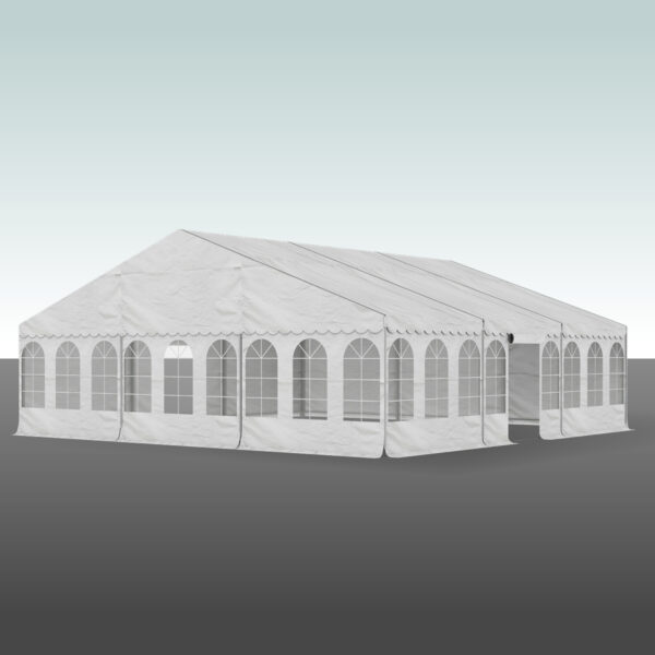 Partytelt Komplet 9 x 9 mtr. HVID-