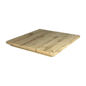 Wallpipe bordplade 60x60cm- Wallpipe bordplade 60x60cm - KLAR NATUR LAK