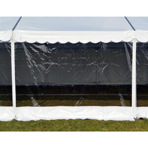 Side 2,2m hvid - lyn - panorama, Verseidag PVC-