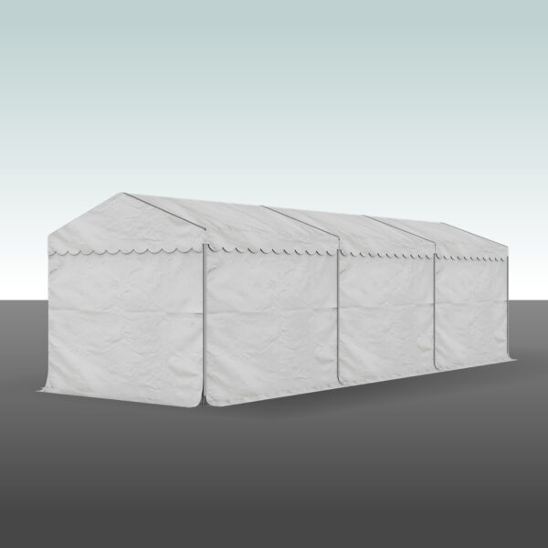 Partytelt Komplet 3 x 9 mtr. HVID-