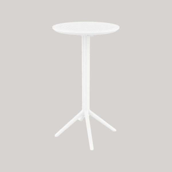 Sky barbord m/vip Ø60cm-Sky barbord m/vip Ø60cm - HVID