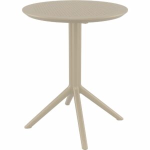 Sky bord m/vip Ø60cm-Sky bord m/vip Ø60cm - TAUPE