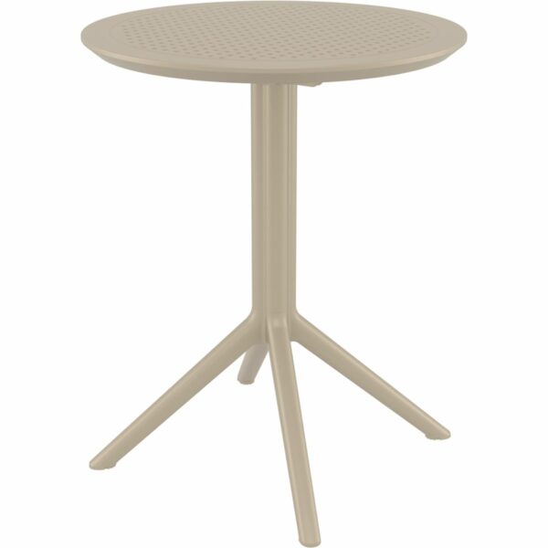 Sky bord m/vip Ø60cm-Sky bord m/vip Ø60cm - TAUPE