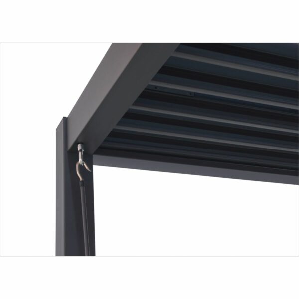 Mirador Pergola 3x3m antracitgrå-