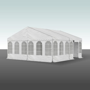 Partytelt Komplet 6 x 12 mtr. HVID-