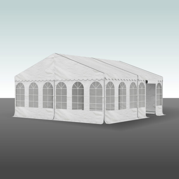 Partytelt Komplet 6 x 12 mtr. HVID-