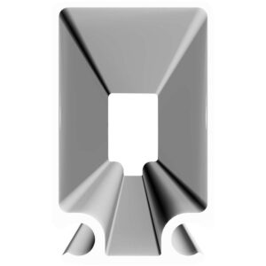 Spær gavl kort 2,2m 2-spors-