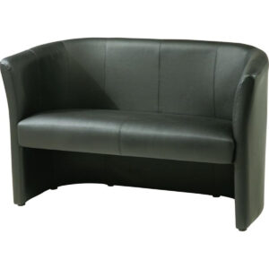 CLUB 2 pers sofa, sort-