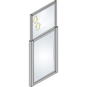 UP & DOWN modul 75x195 cm-