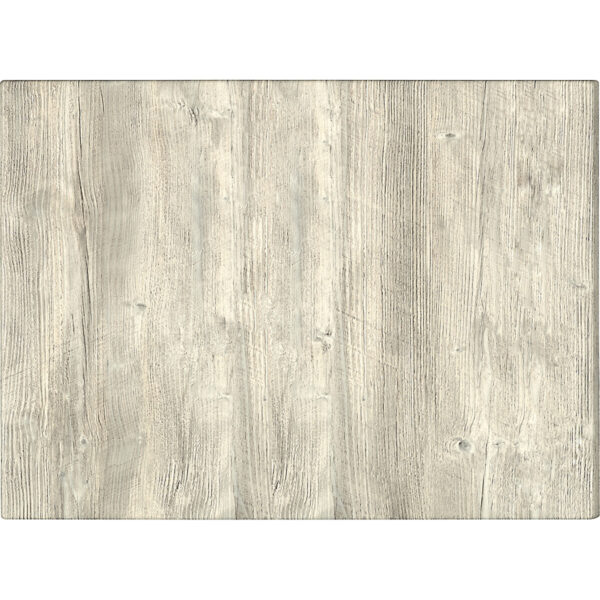 WERZALIT - Træhvid bordplade firkantet -Werzalit - Træhvid bordplade firkantet  120X80 CM