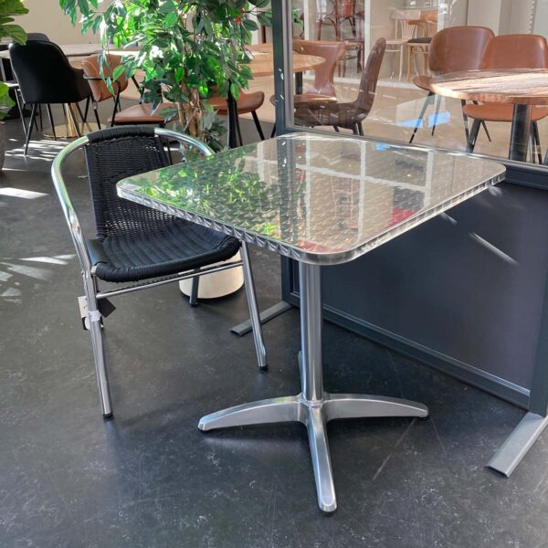 INOX bordplade - FIRKANTET-