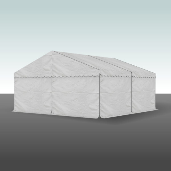 Partytelt Komplet 6 x 12 mtr. HVID-