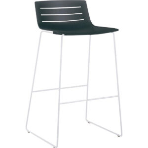 SKIN barstol med sædehøjde 73cm-SKIN barstol - SORT