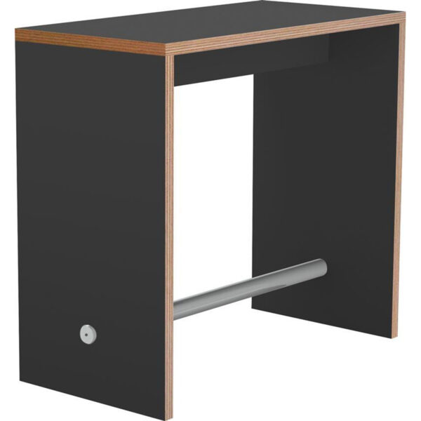 U-bord  - 60x120x110 cm-U-bord  - 60x120x110 cm - SORT