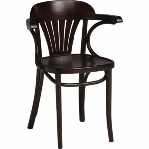 CLASSIC Stol med armlæn-CLASSIC Stol med armlæn - WENGE BEJDSE