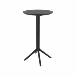 Sky barbord m/vip Ø60cm-Sky barbord m/vip Ø60cm - SORT
