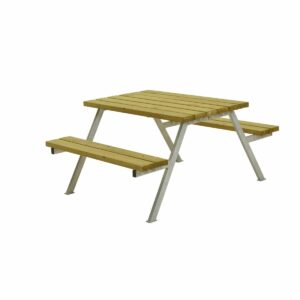 Alpha Bord/Bænkesæt 118x161x73cm-Alpha Bord/Bænkesæt 118x161x73cm - TRÆFARVE