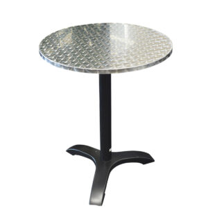 INOX bordplade - rund-