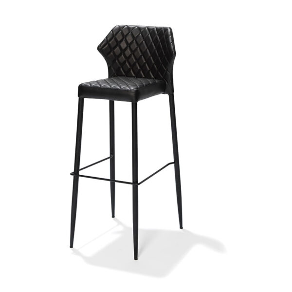 Louis Stabel barstol med sædehøjde 80cm-LOUIS STABEL BARSTOL - SORT