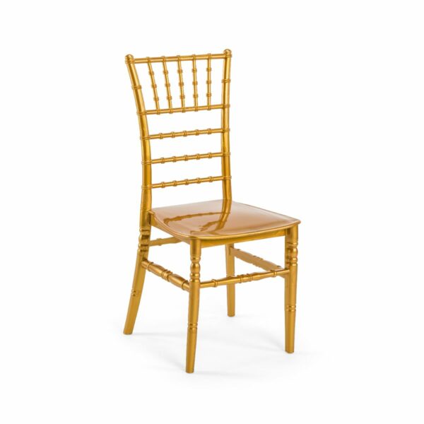 Tiffany plaststol-Tiffany plaststol - GULD