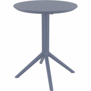 Sky bord m/vip Ø60cm-Sky bord m/vip Ø60cm - MØRKEGRÅ